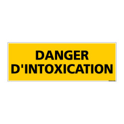 Panneau de Signalisation DANGER D'INTOXICATION (C1140)