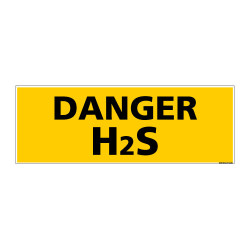 Panneau de Signalisation DANGER H2S (C1141)