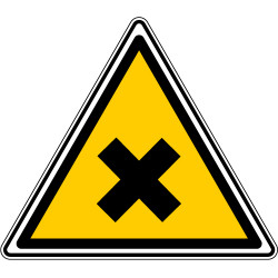 PANNEAU DANGER MATIERES...