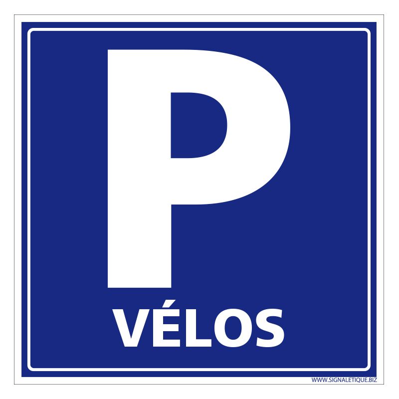 Panneau Parking vélo