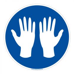 PANNEAU PORT DES GANTS OBLIGATOIRE (E0755)