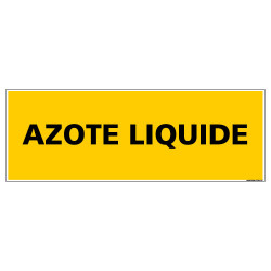 Panneau de Signalisation AZOTE LIQUIDE (C1311)