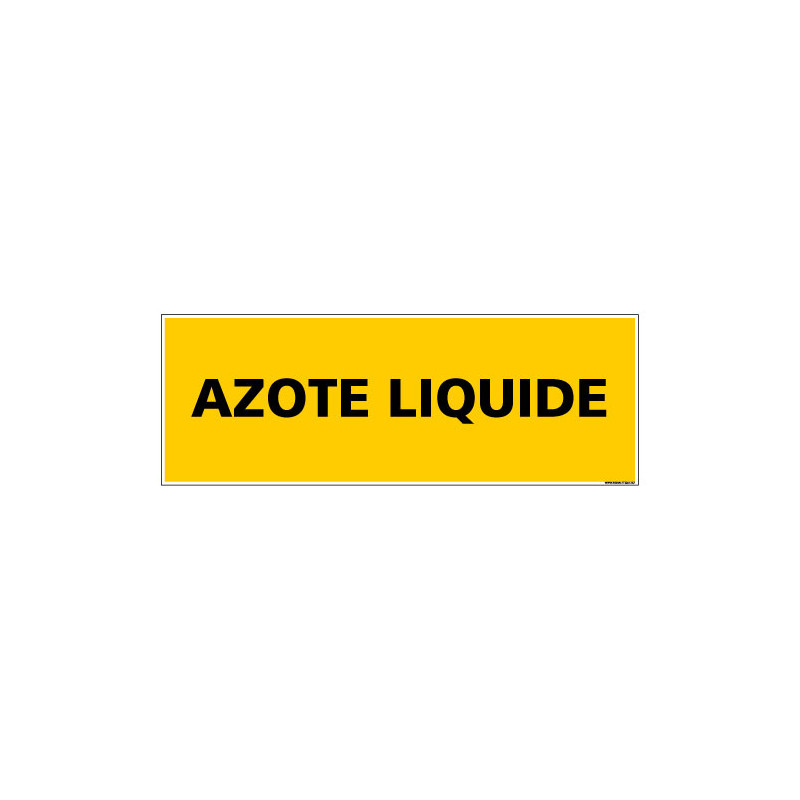 Panneau de Signalisation AZOTE LIQUIDE (C1311)