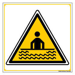 Panneau DANGER IMMERSION (C1346)