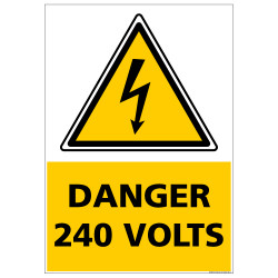 Signalisation danger electrique (C1347)