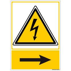 Signalisation danger electrique (C1349)