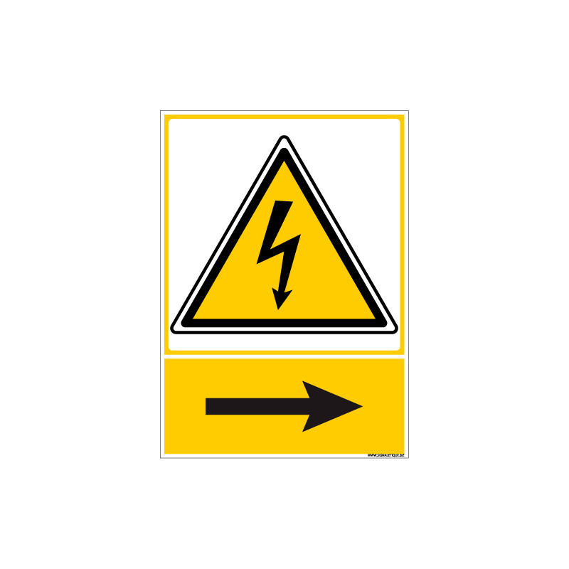 Signalisation danger electrique (C1349)