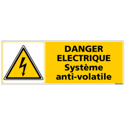 Signalisation danger electrique (C1362)