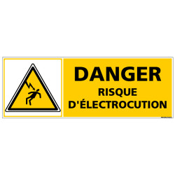 Signalisation danger electrique (C1368)