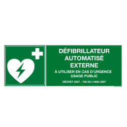 PANNEAU DEFIBRILLATEUR...