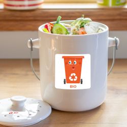 stickers poubelles