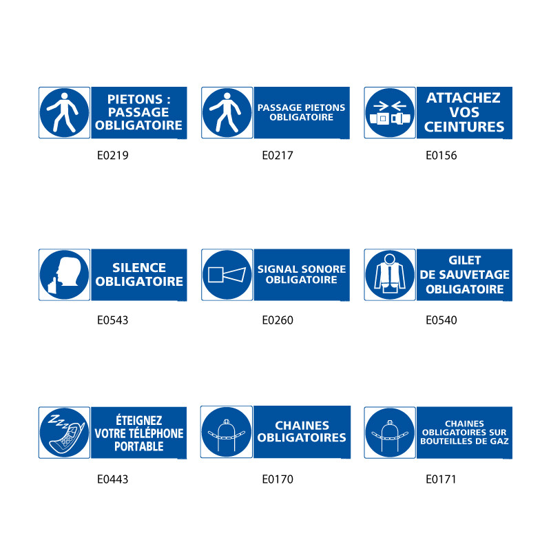 panneau obligation ISO7010