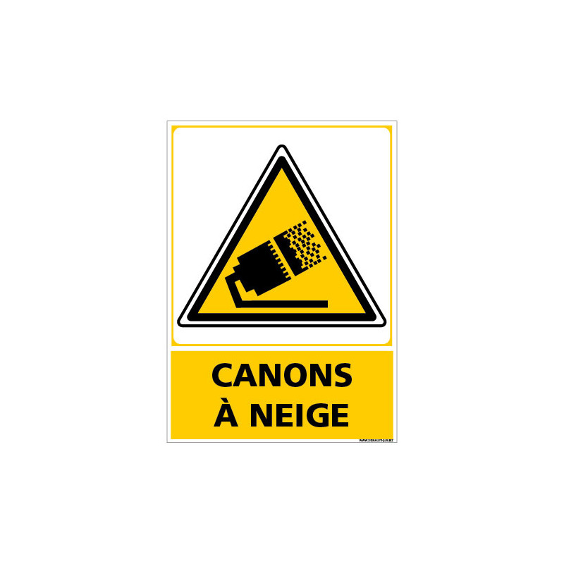 PANNEAU CANONS A NEIGE (C1493)
