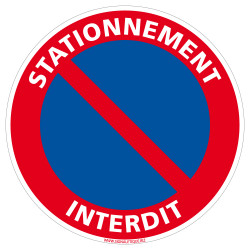 Panneau Stationnement Interdit