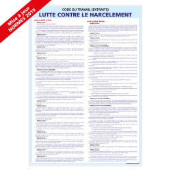 Panneau LUTTE CONTRE LE HARCELEMENT (A0312)