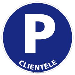 Panneau Parking Clientèle