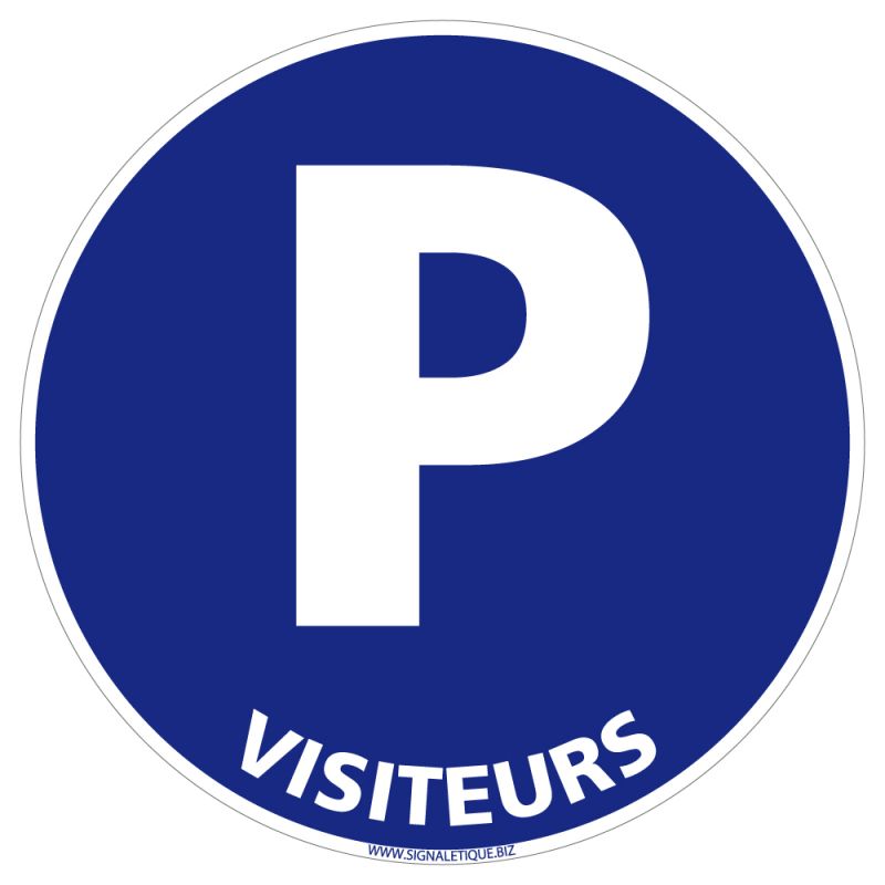 Panneau Parking Visiteurs