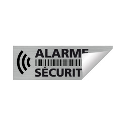 Lot de 14 autocollants Alarme Sécurité pour la maison - Lot de 14 stickers  dissuasifs