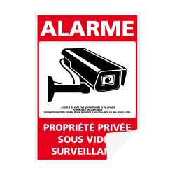Adhésif Alarme surveillance vidéo