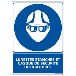 Panneau LUNETTE ETANCHES CASQUE DE SECURITE (E0349)