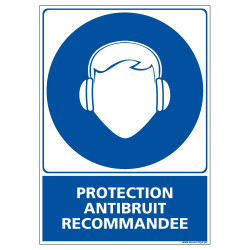 Panneau PROTECTION ANTIBRUIT RECOMMANDEE (E0395)
