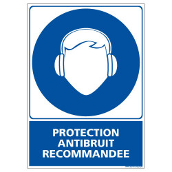 Panneau PROTECTION ANTIBRUIT RECOMMANDEE (E0395)
