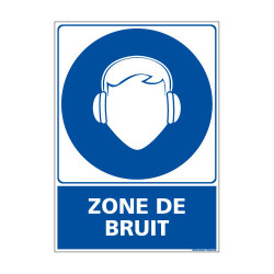 Panneau Obligation ZONE DE BRUIT (E0432)