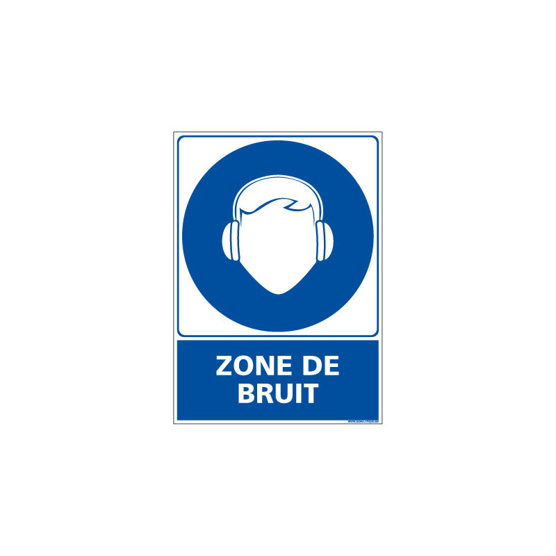 Panneau Obligation ZONE DE BRUIT (E0432)