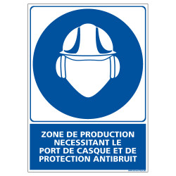 Panneau ZONE DE PRODUCTION (E0439)