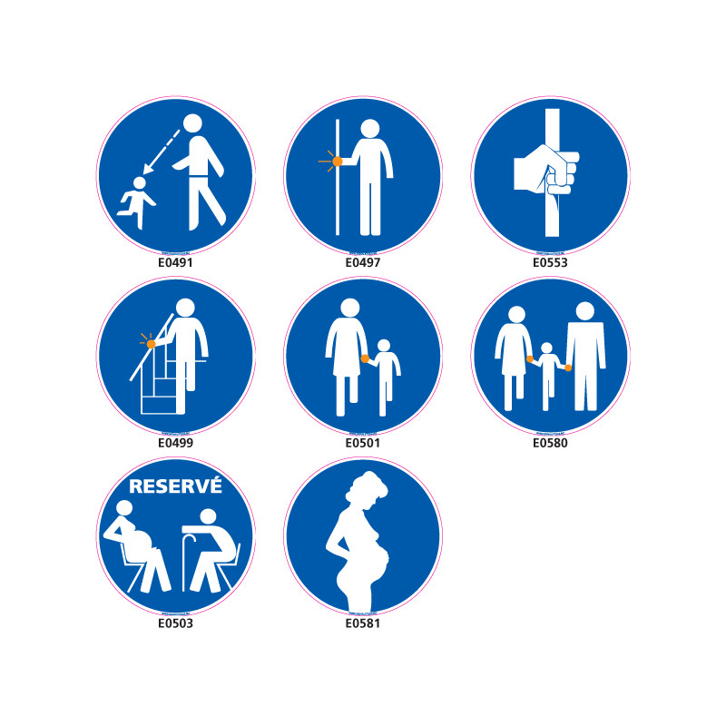 Panneau Signalisation Special OBLIGATION