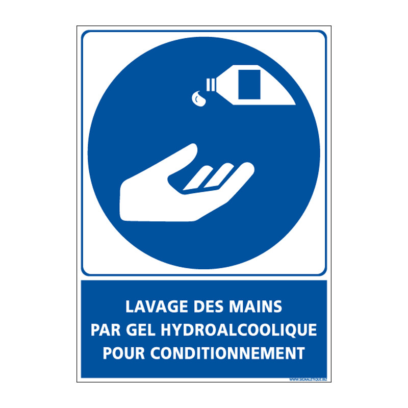 Panneau LAVAGE DES MAINS (E0609)