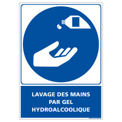 PANNEAU LAVAGE DES MAINS (E0675)