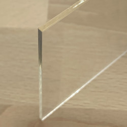 Plaque de plexiglass transparent 1 mm - Plexi PMMA XT Transparent - Verre  acrylique