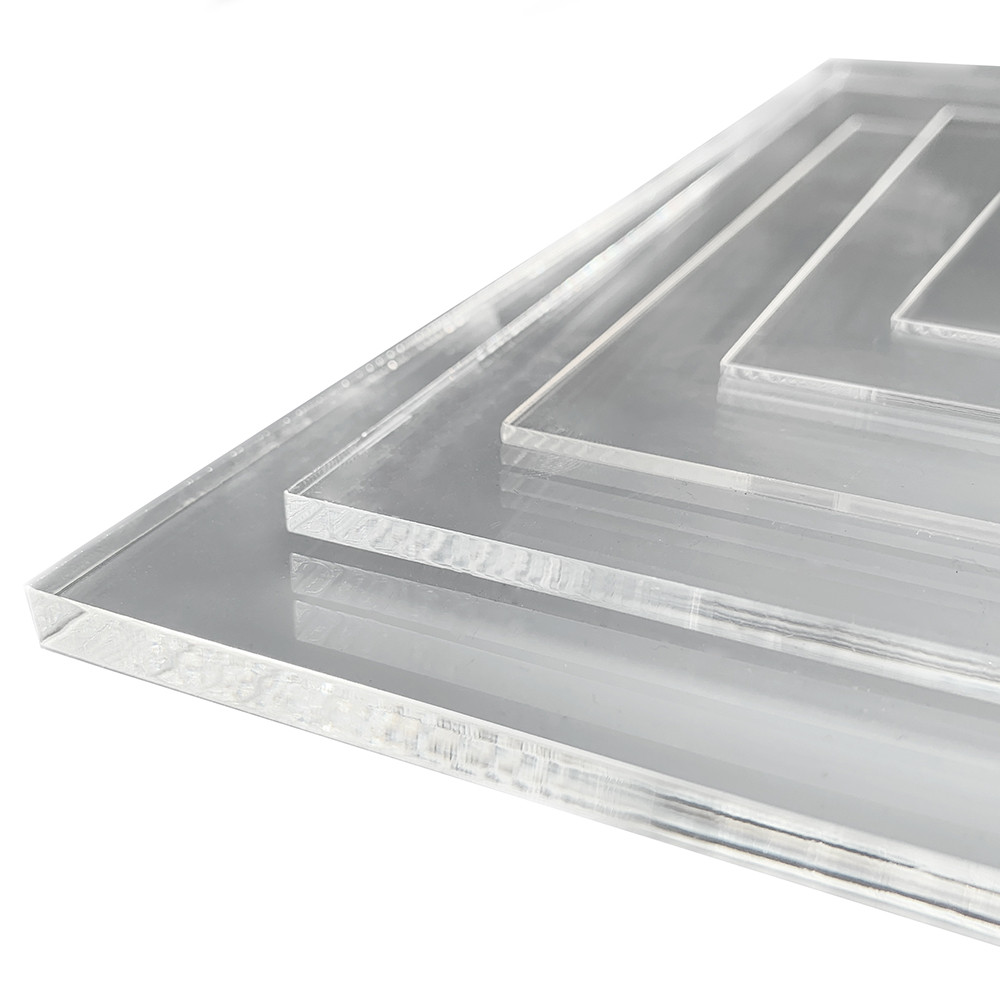 8 mm en plexiglas transparent acrylique Feuille A4 297 x 210   Cadre en verre de sécurité en plastique 