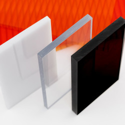 A4 210x297x3mm Acrylique transparent PMMA Feuilles teintées en plexiglas/  Plaque en plexiglas/ Plaque acrylique Noir / Blanc / Rouge/ Vert/ Orange -   France