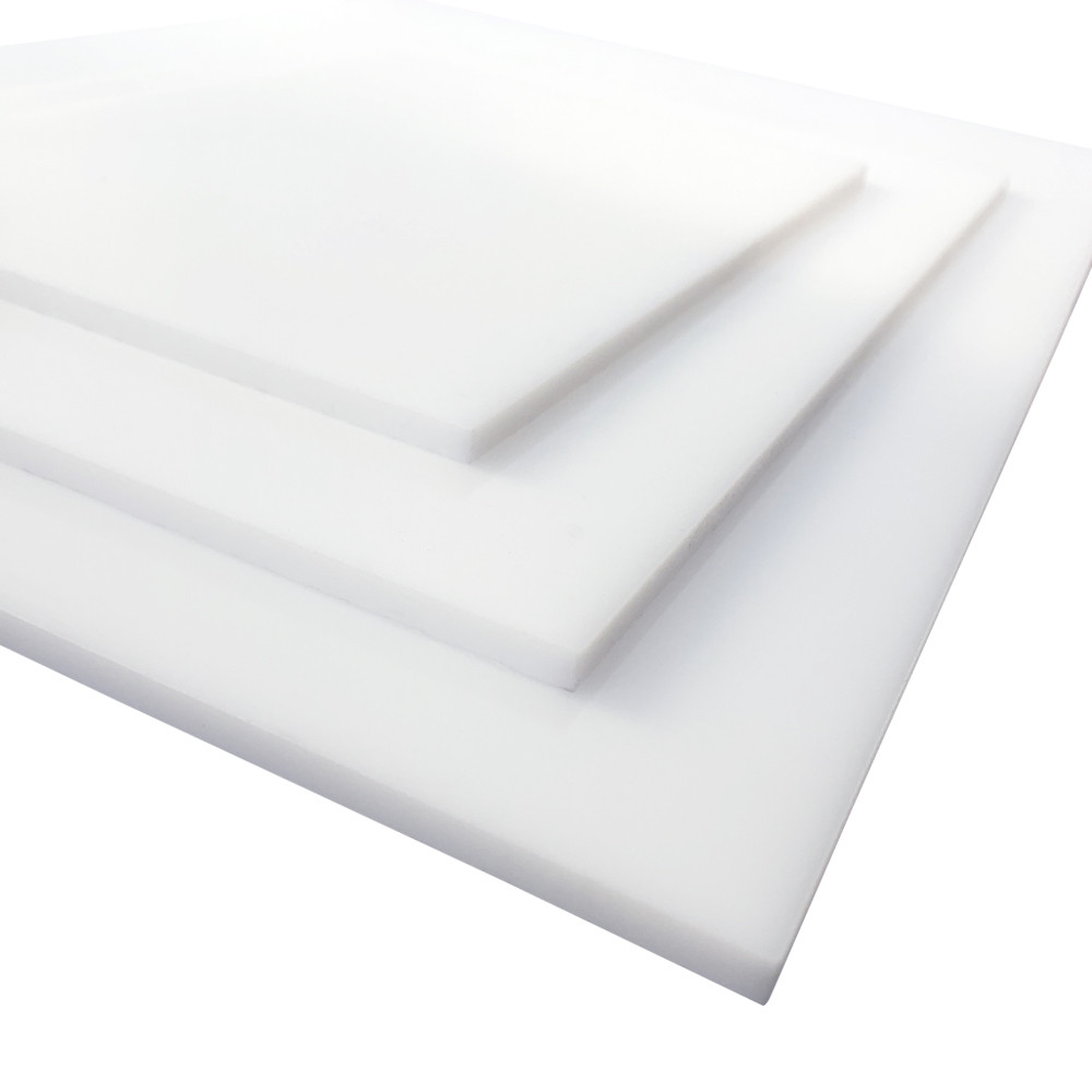 Plaques plexiglass blanc au format A3, A4, A5