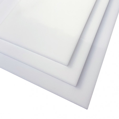 Plaque En Plexiglas (acrylique) Blanc - Épaisseur Et Dimensions Non Spécifiées (réf. XT WN770,5 MM)