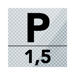 Plaque plexiglass 1,5 mm