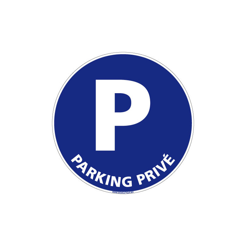 PANNEAU PARKING PRIVE (L0715)