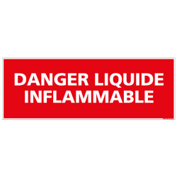 PANNEAU DANGER LIQUIDE INFLAMMABLE (A0431)