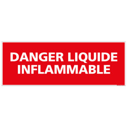 PANNEAU DANGER LIQUIDE INFLAMMABLE (A0431)
