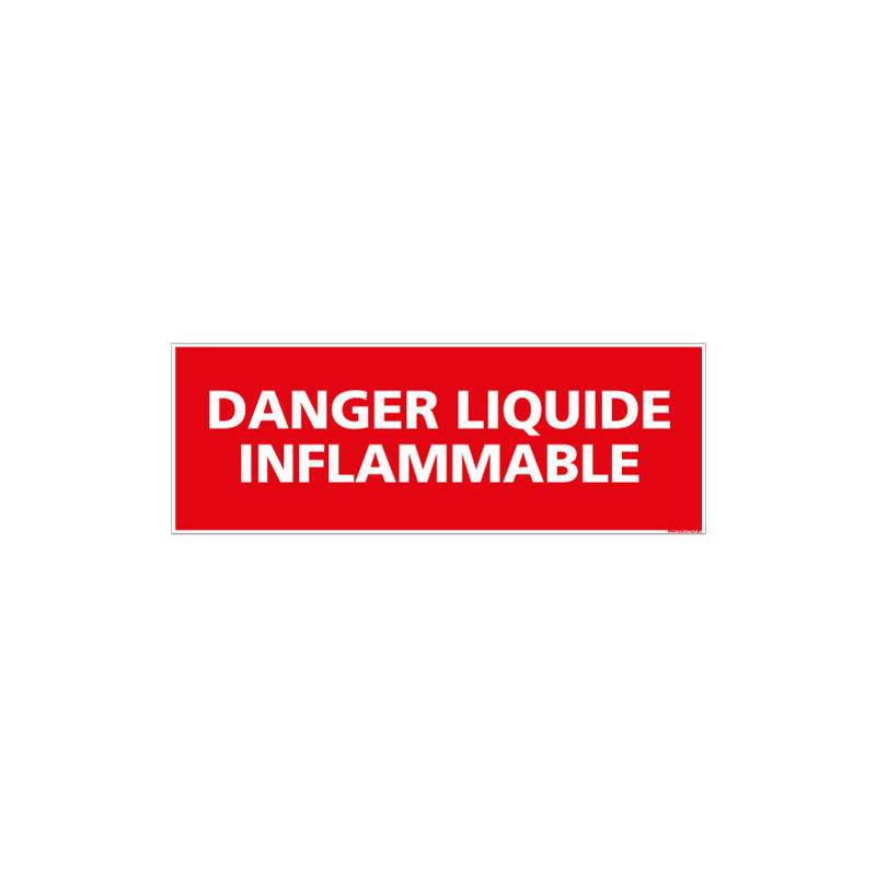 PANNEAU DANGER LIQUIDE INFLAMMABLE (A0431)