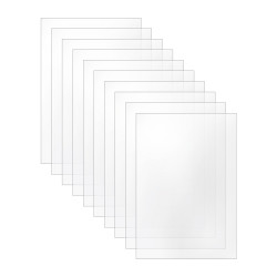 Vitre plexiglass transparent pour cadre - Plexi 1,5 mm PMMA XT Transparent