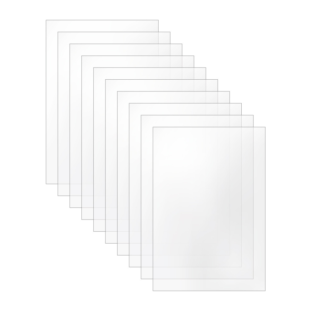 Vitre plexiglass transparent pour cadre - Plexi 1,5 mm PMMA XT