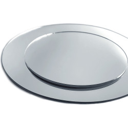 Plexiglass miroir rond 3 mm