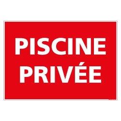 PANNEAU PISCINE PRIVEE (D1105)