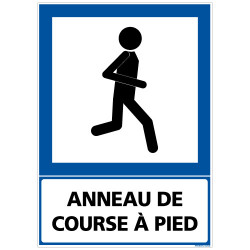 PANNEAU ANNEAU DE COURSE A PIED (F0219)