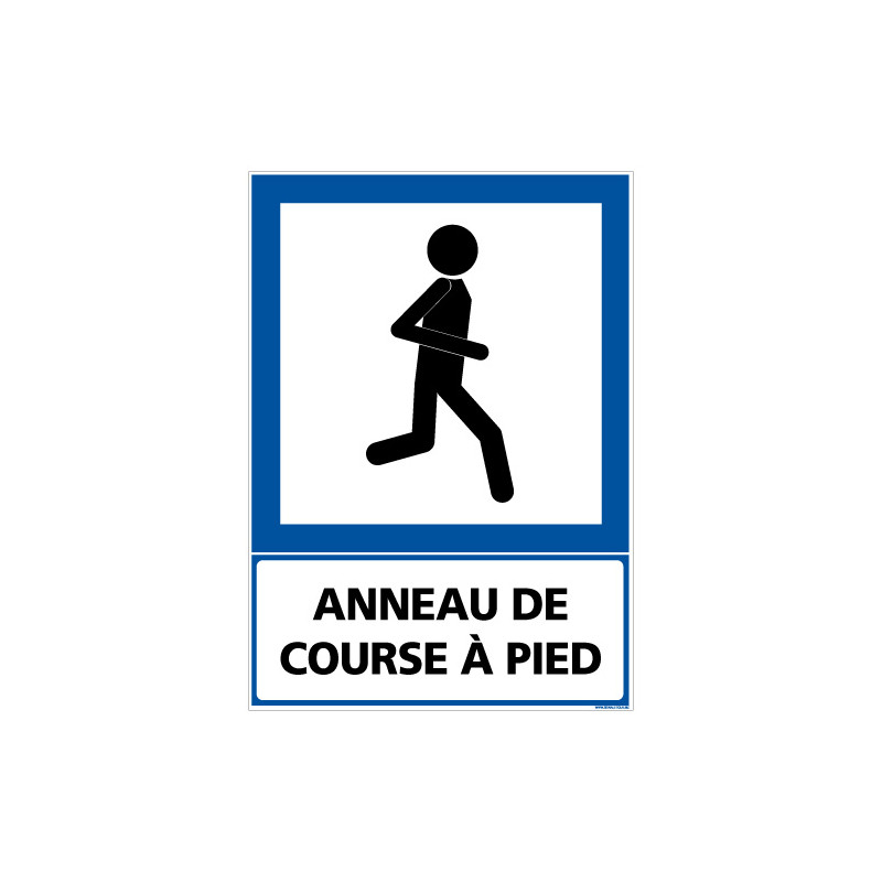 PANNEAU ANNEAU DE COURSE A PIED (F0219)