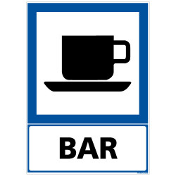 PANNEAU INFORMATION BAR (F0221)