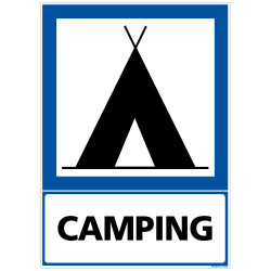 PANNEAU INFORMATION CAMPING (F0223)